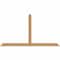 Ekena Millwork Portland Timber Gable Bracket, Western Red Cedar, 72"W x 39"H x 3 1/2"D x 3 1/2"F, 13/12 Pitch GBW072X39X0404POR00SWR - alternate 1